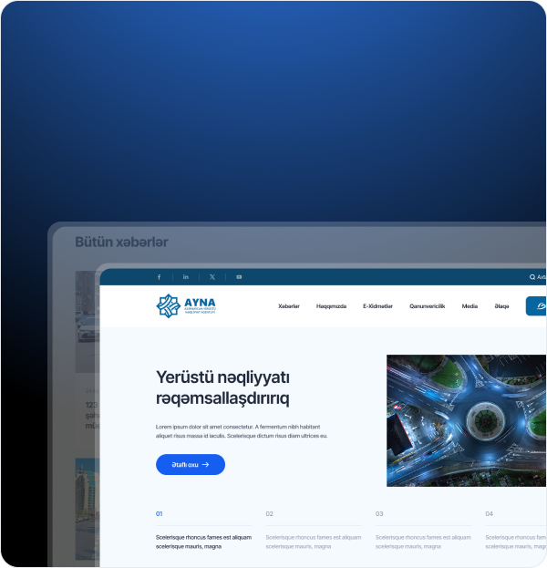 AYNA İnformasiya Sistemi üzrə Vahid E-xidmətlər Portalı